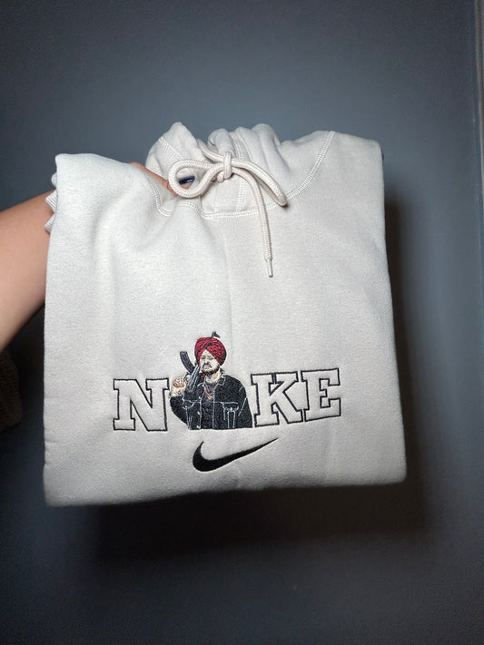Sidhu - Beige Hoodie Large