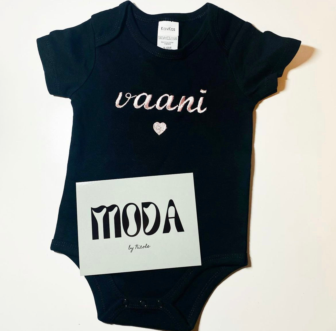 Custom Text Baby Onesie