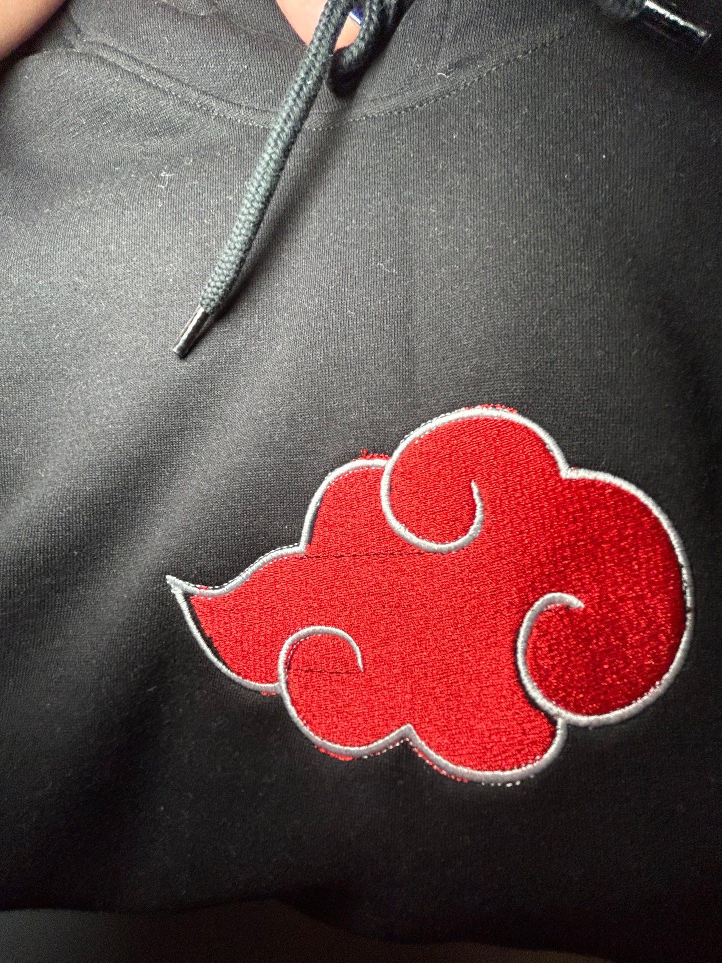 Akatsuki cloud - hoodie black Medium
