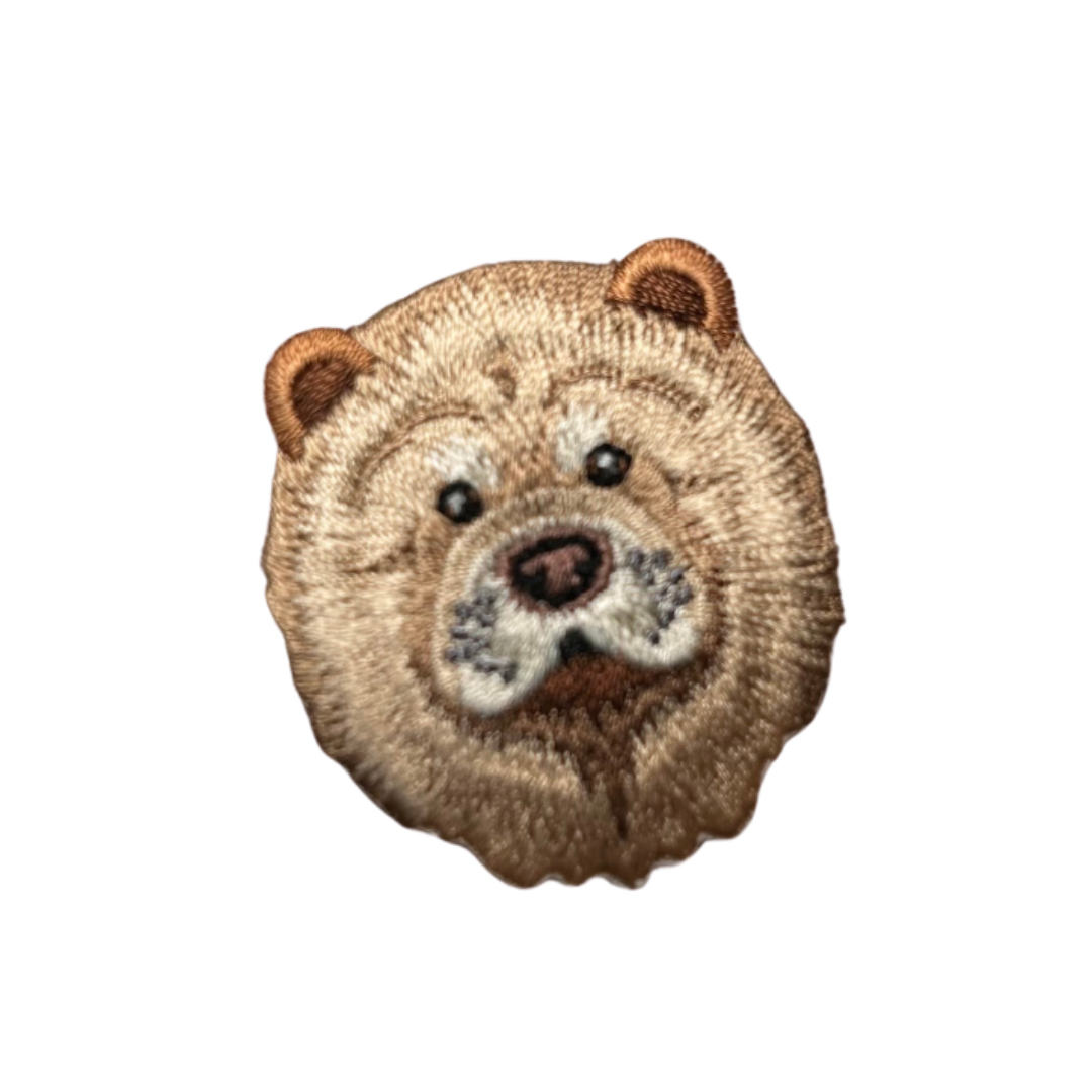 Chow Chow Iron-On Patch