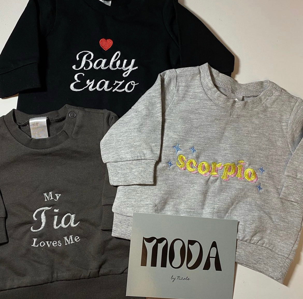 Baby Crewneck - Family Name/Name