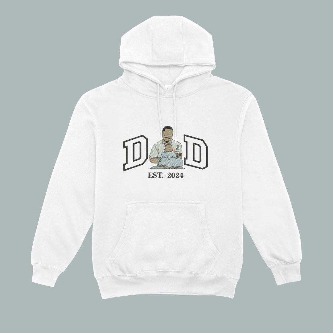 Custom “DAD” Photo Portrait
