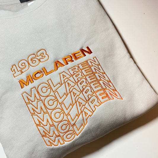 Mclaren design - Small Beige Crewneck