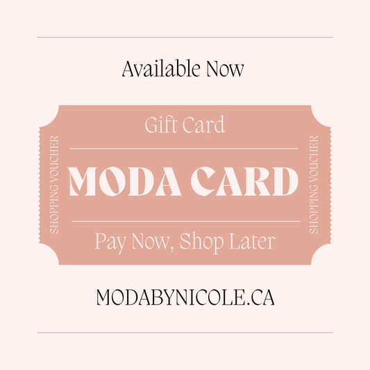 Moda Gift Card