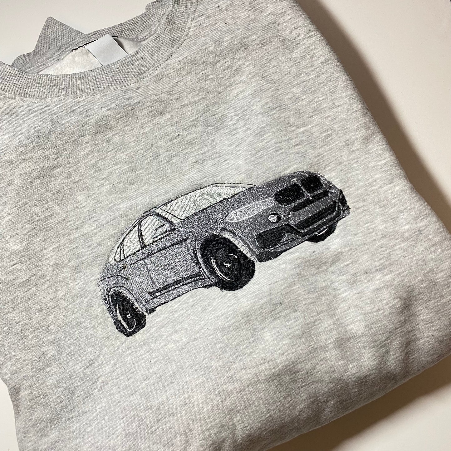 BMW Car - 2XL light grey crewneck