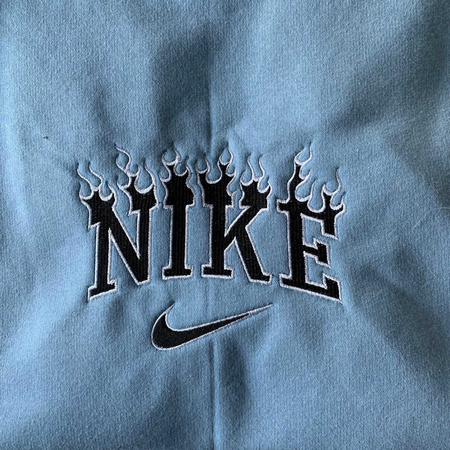 Flame Logo - Light Blue