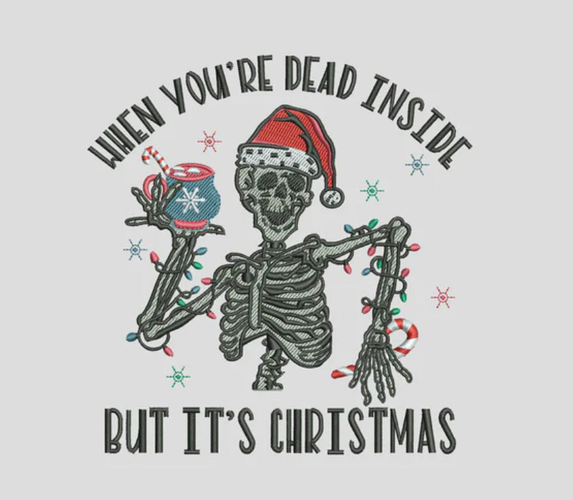 When you're dead inside but it's christmas