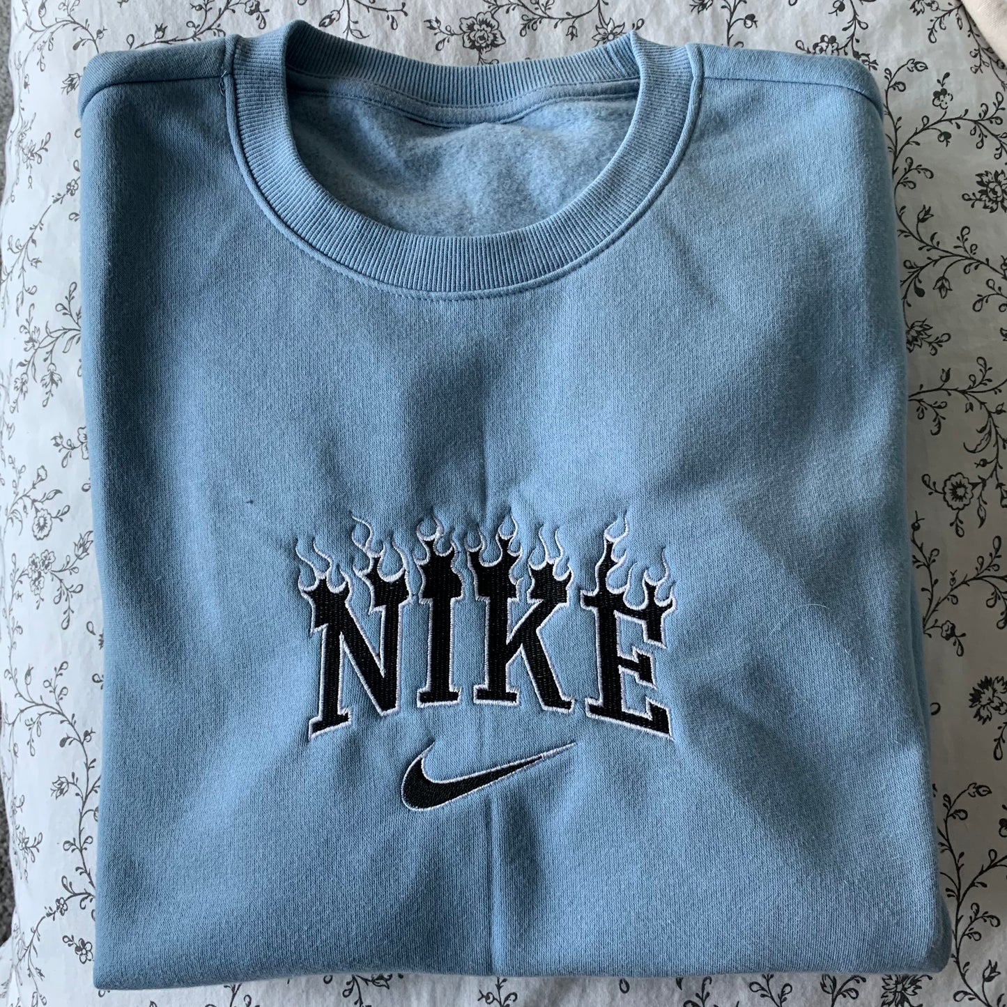 Flame Logo - Light Blue