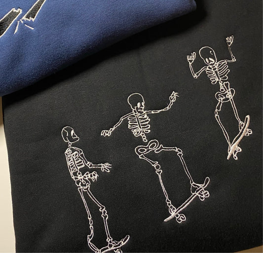 Skateboarding Skeletons