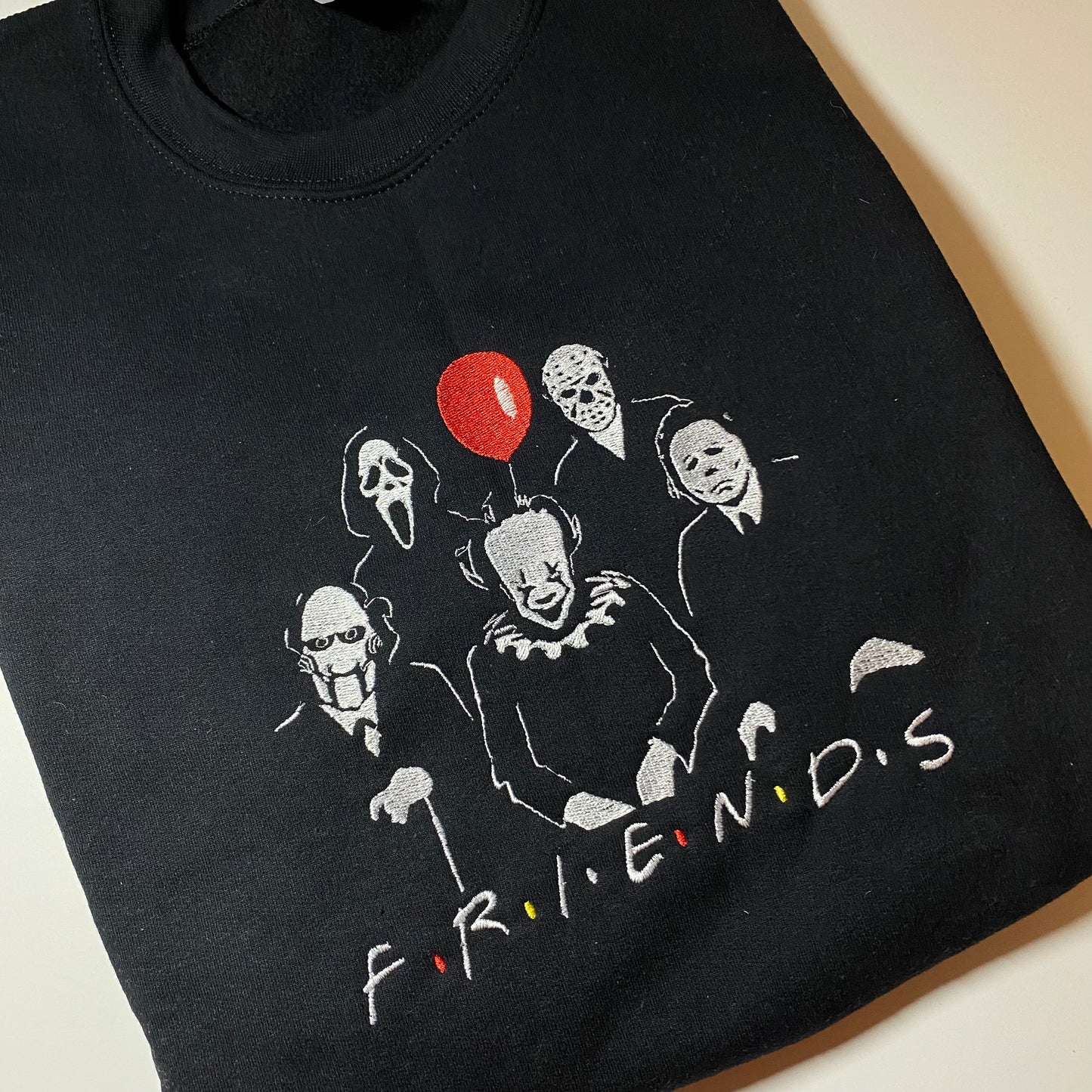 Friends Halloween - Medium Black Crewneck